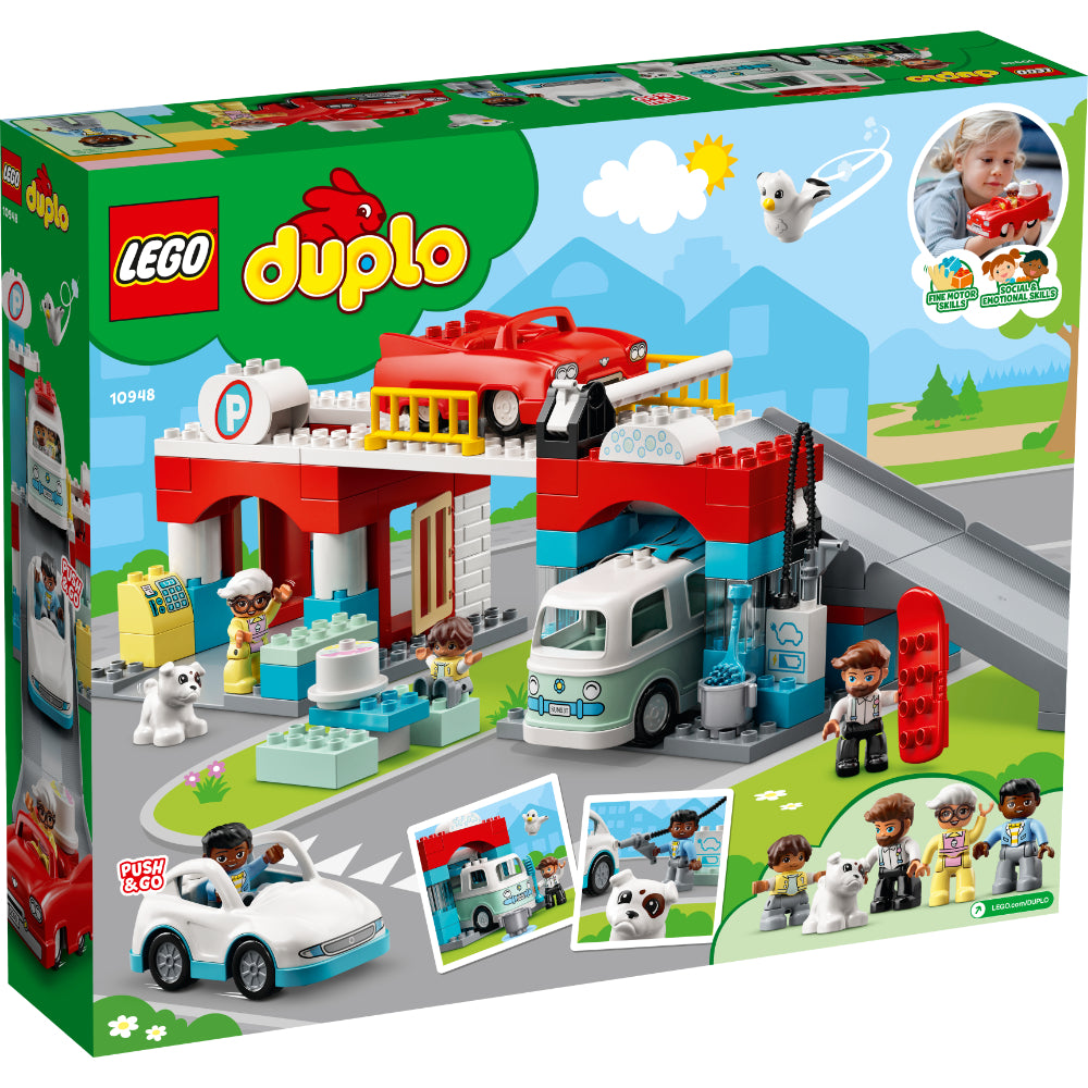 LEGO® DUPLO® Estacionamiento y Autolavado (10948)
