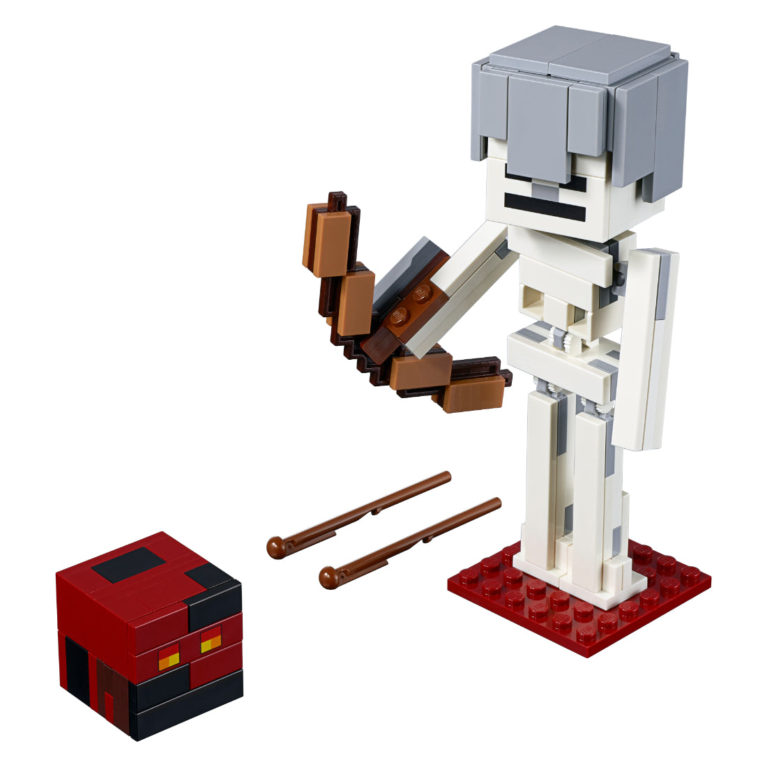 LEGO® Minecraft™ Esqueeto con Cubo de Magma (21150)