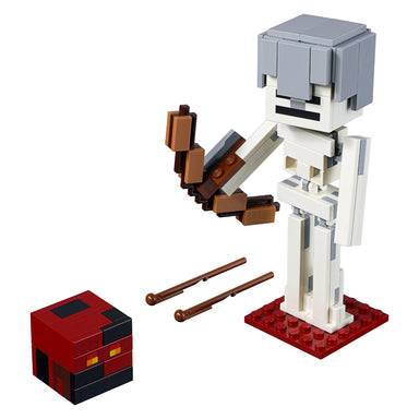 LEGO® Minecraft™ Esqueeto con Cubo de Magma (21150)