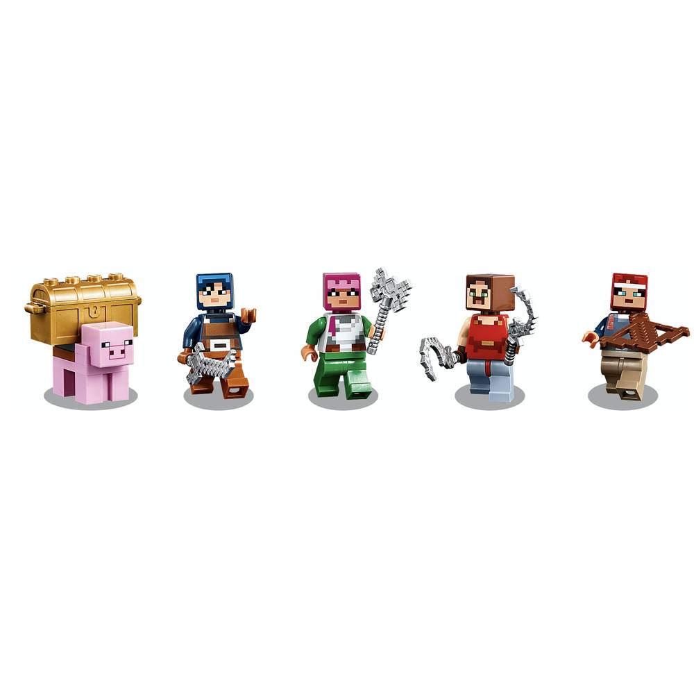 LEGO® Minecraft™ La Batalla por la Piedra Roja (21163)