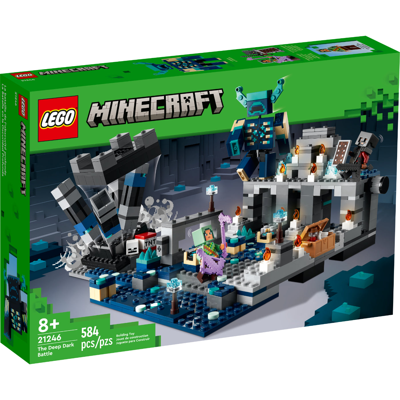 LEGO® Minecraft™ La Batalla En La Oscuridad Profunda (21246)