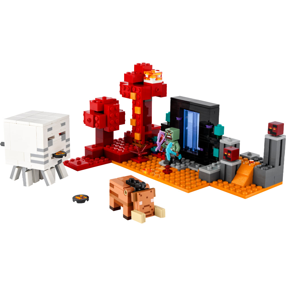 LEGO® Minecraft: La Emboscada En El Portal Del Nether (21255)_002