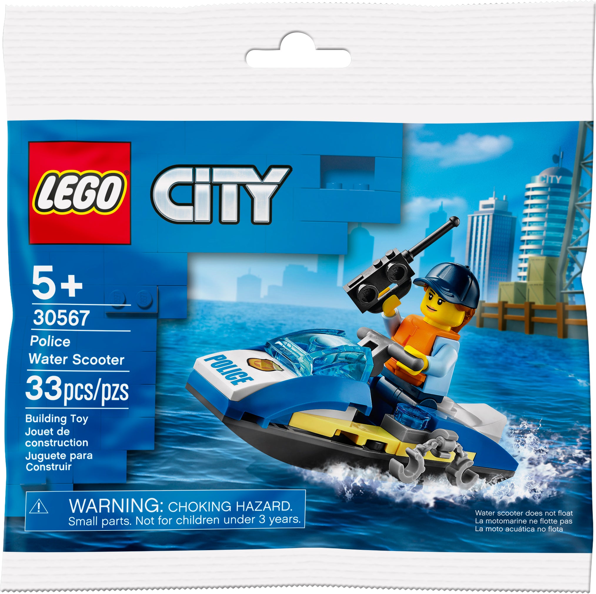 LEGO Scooter De Agua De La Policía (30567)