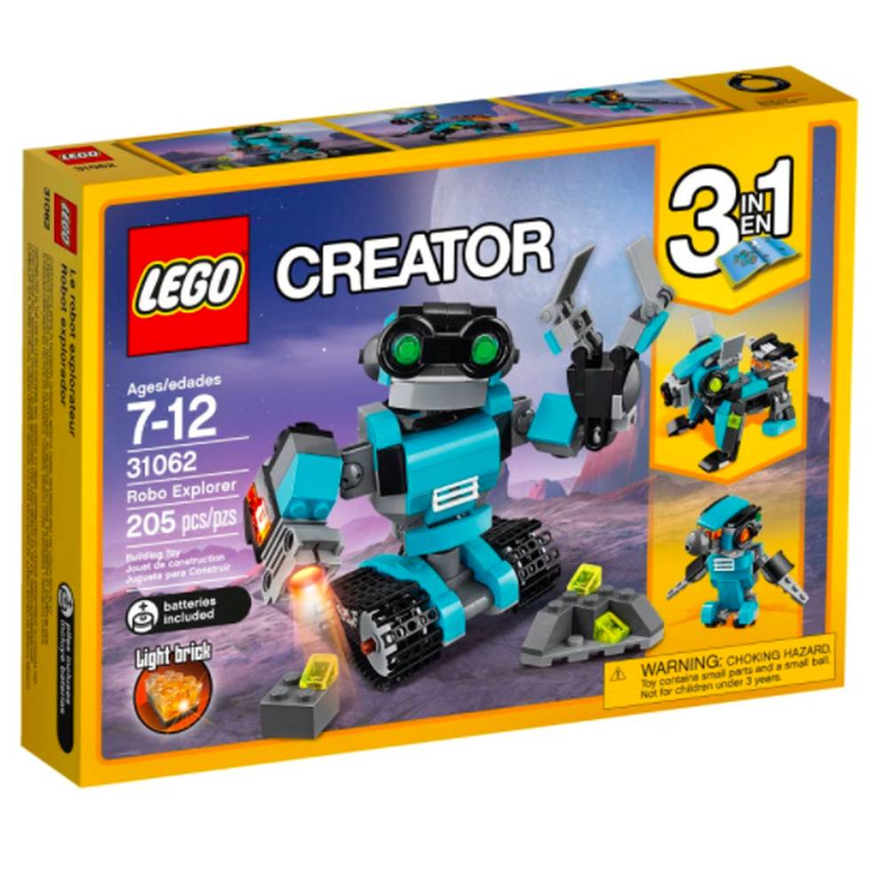 LEGO Creator 3 en 1 Robot explorador (31062)