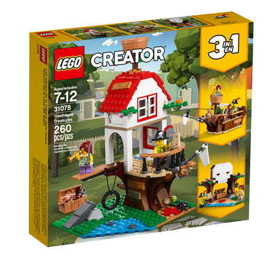 LEGO® Creator 3 en 1 Tesoros de la casa del árbol (31078)