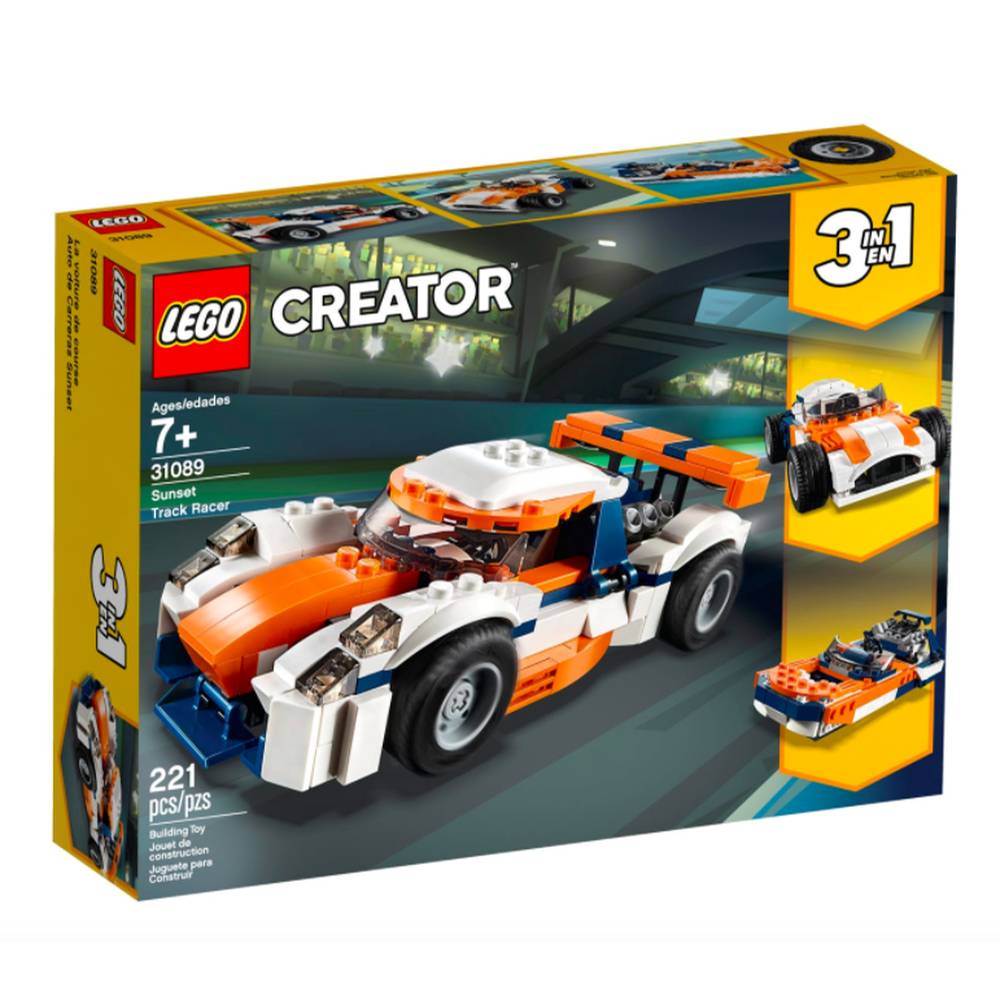 LEGO® Creator Auto de Carreras Sunset (31089)