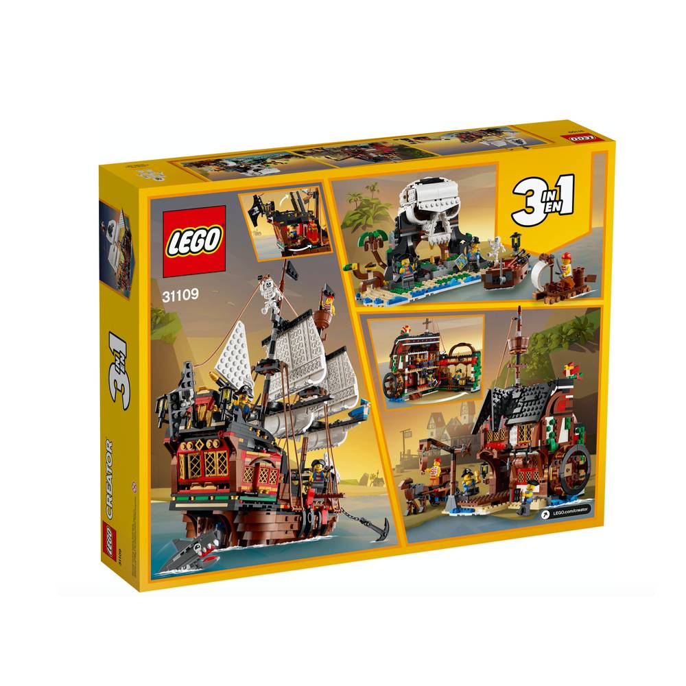 LEGO® Creator 3en1 Barco Pirata (31109)