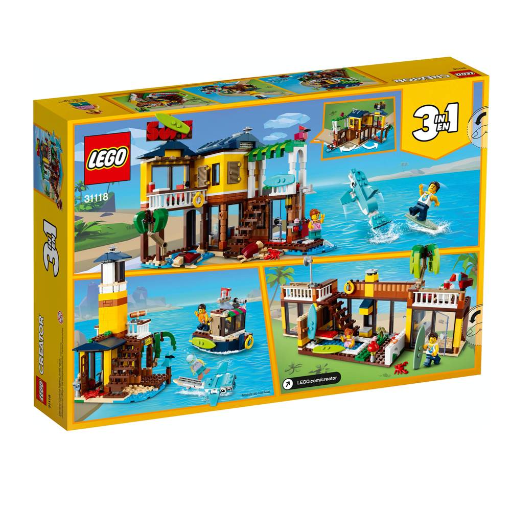LEGO® Creator™ Casa Surfera en la Playa (31118)