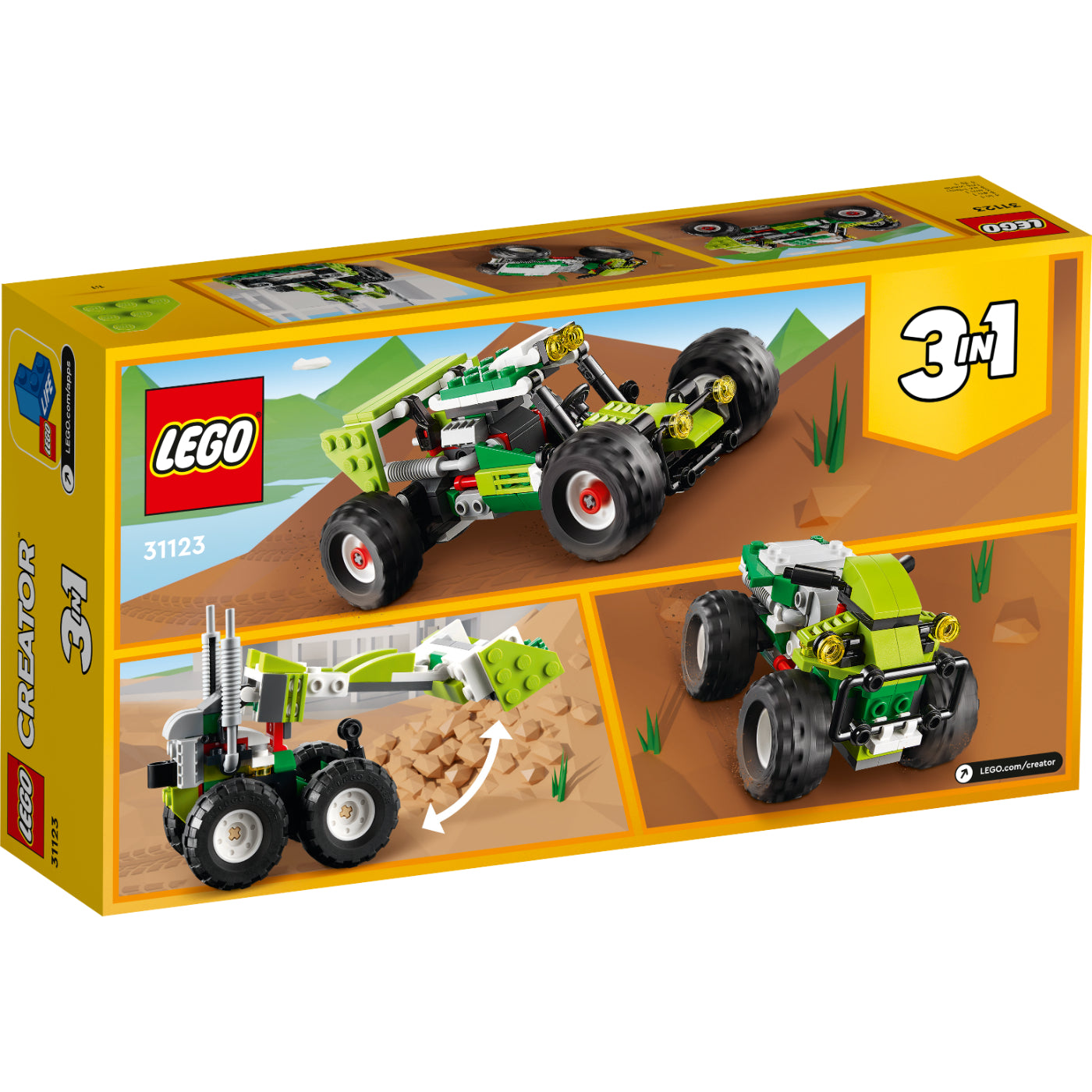 LEGO® Sets 3 en 1 Creator : Buggy Todoterreno (31123)