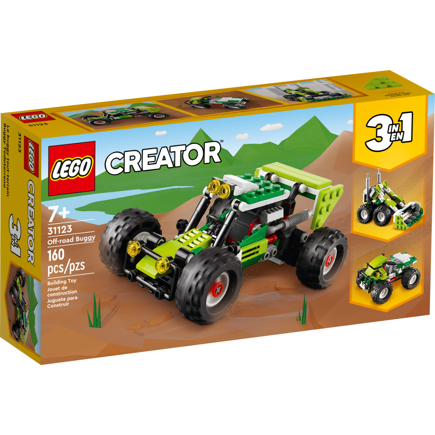 LEGO® Sets 3 en 1 Creator : Buggy Todoterreno (31123)