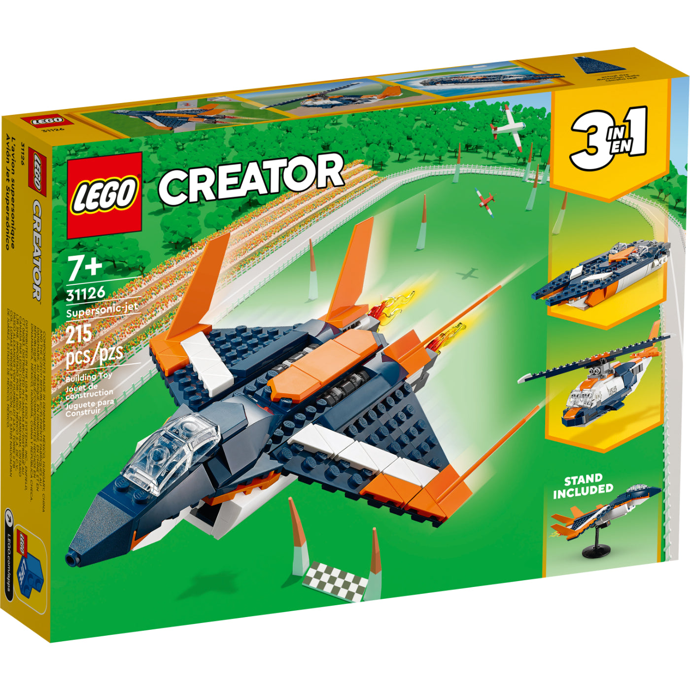 LEGO® Sets 3 en 1 Creator : Reactor Supersónico (31126)