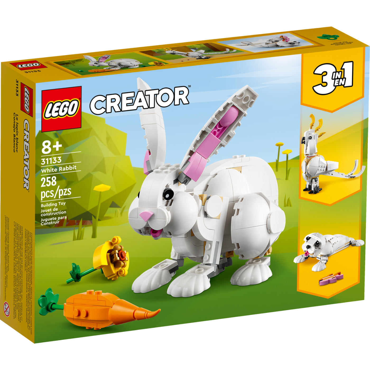 LEGO® Creator 3 En 1  Conejo Blanco (31133)
