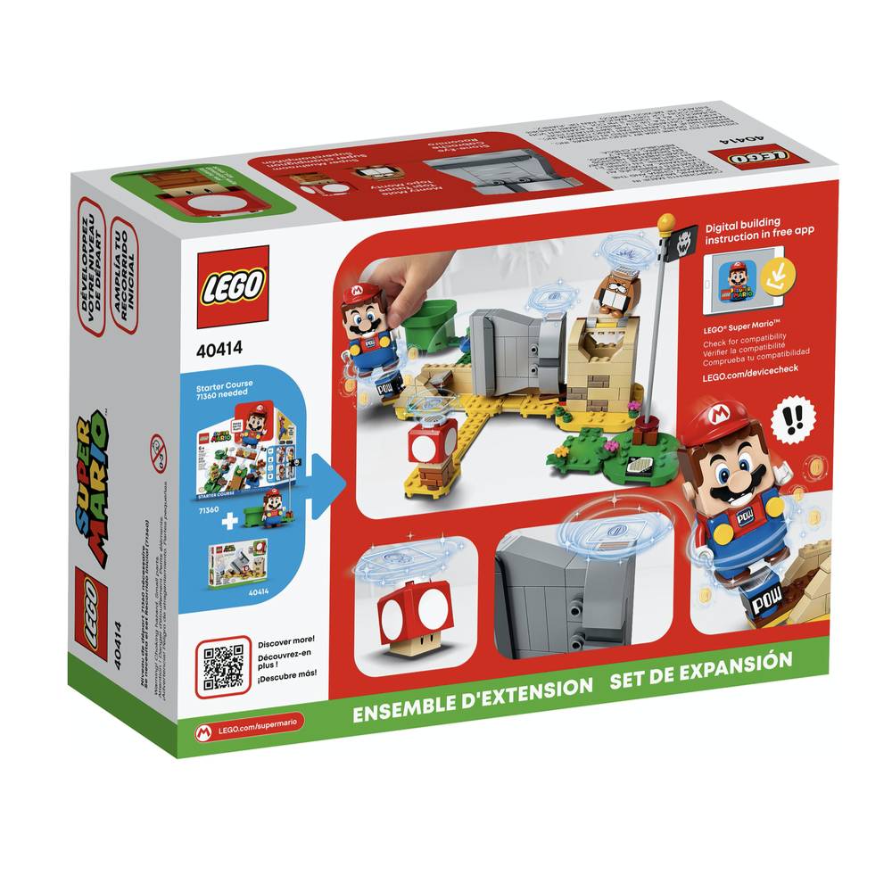 LEGO® Super Mario™: Monty Mole & Super Mushroom Expansion Set (40414)