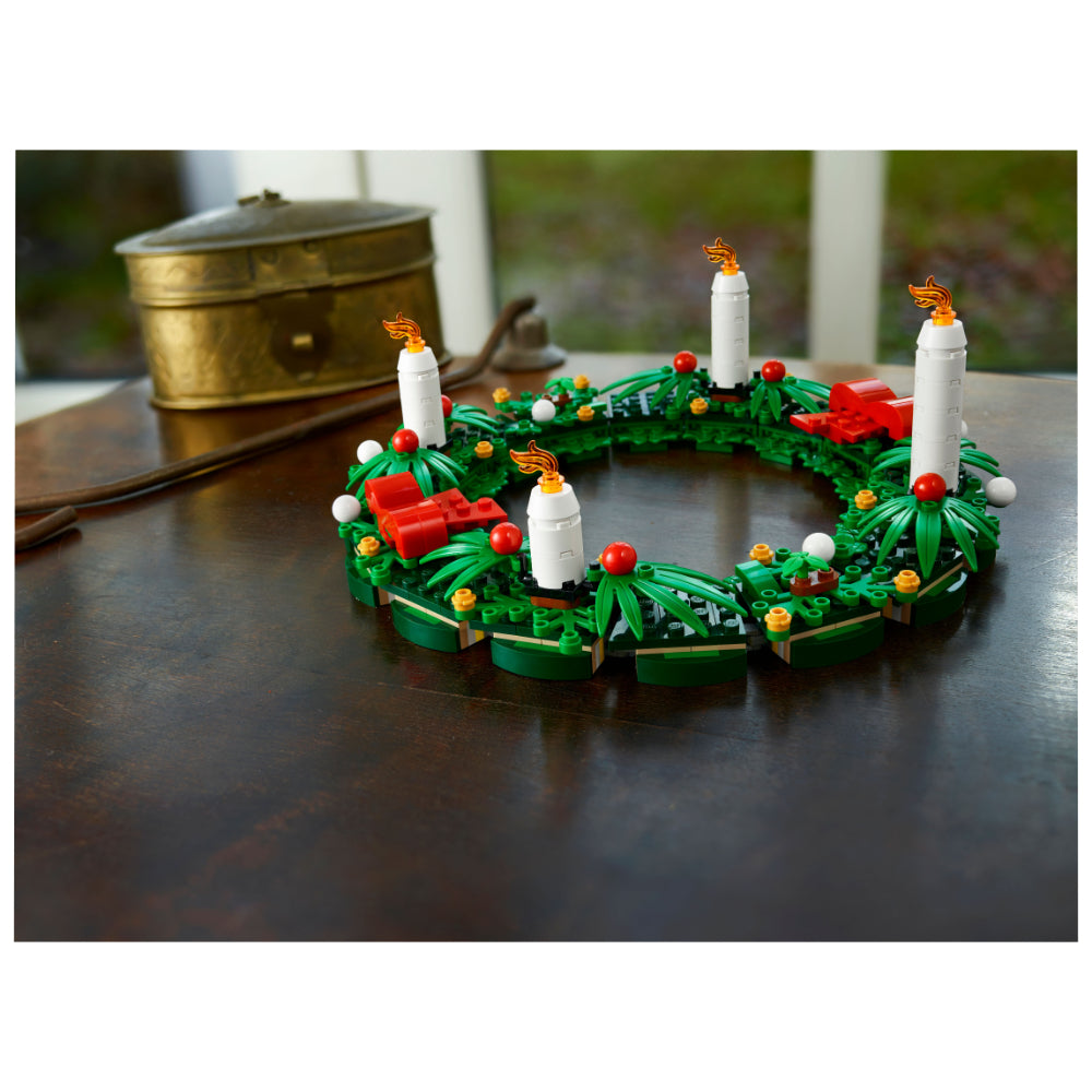 CORONA DE NAVIDAD “2 EN 1”