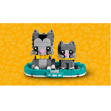 LEGO® BrickHeadz Gatos De Pelo Corto (40441)