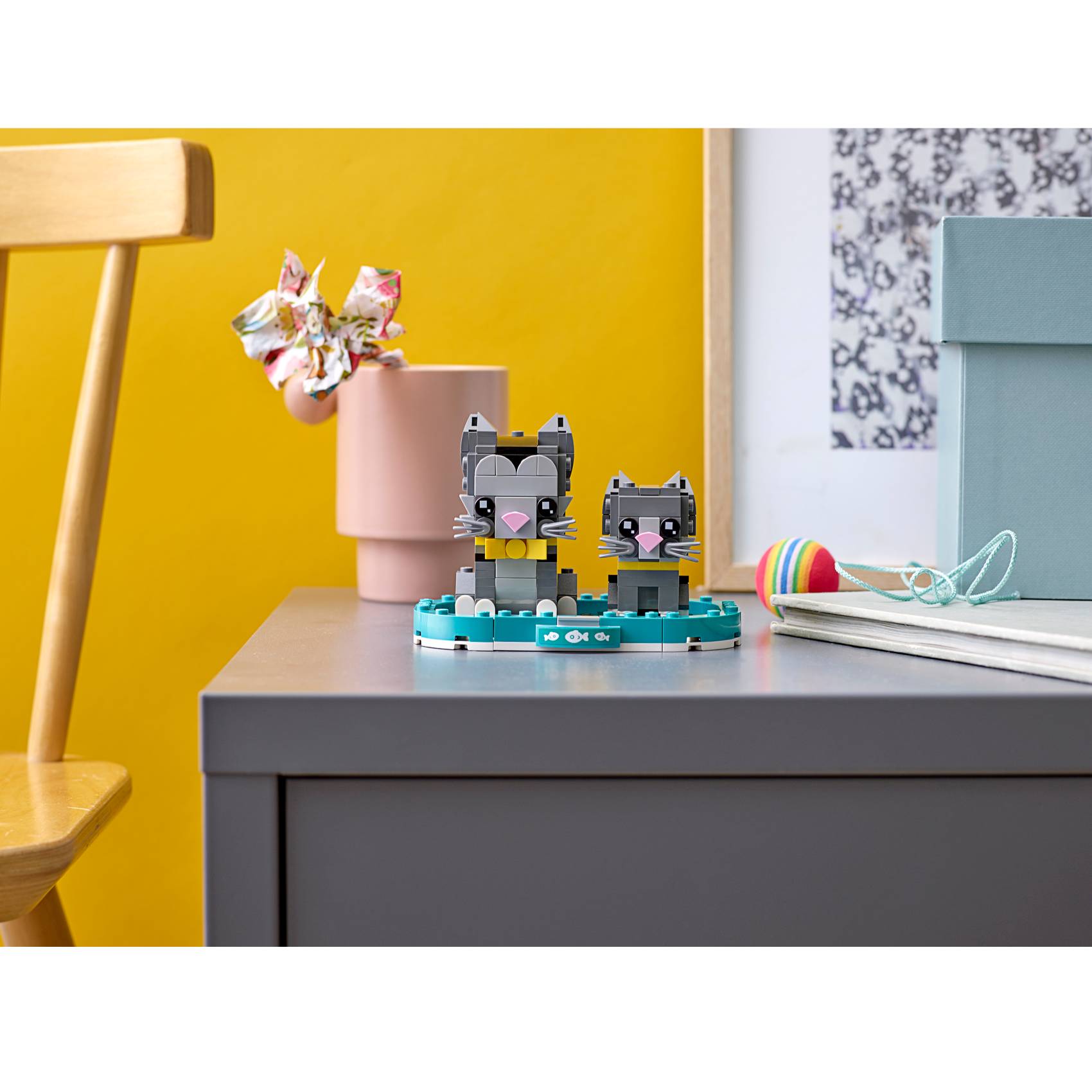 LEGO® BrickHeadz Gatos De Pelo Corto (40441)