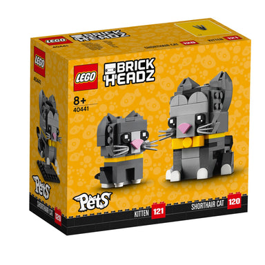 LEGO® BrickHeadz Gatos De Pelo Corto (40441)