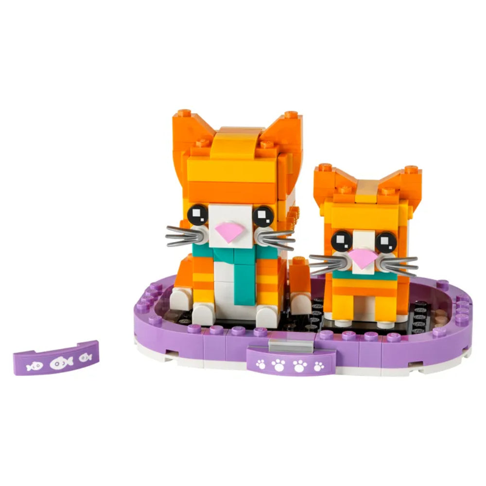 LEGO® BrickHeadz™ Gatos Naranjas (40480)