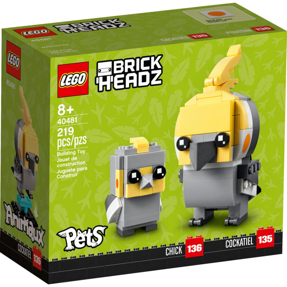 LEGO® BrickHeadz™ Cacatúa (40481)