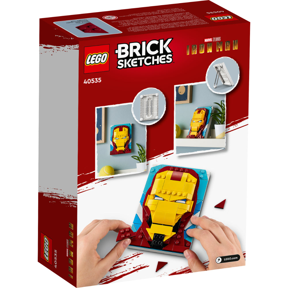 LEGO® Brick Sketches™ Iron Man (40535)