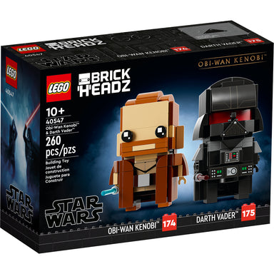LEGO® BrickHeadz™ Star Wars™: Obi-Wan Kenobi™ y Darth Vader™ (40547)