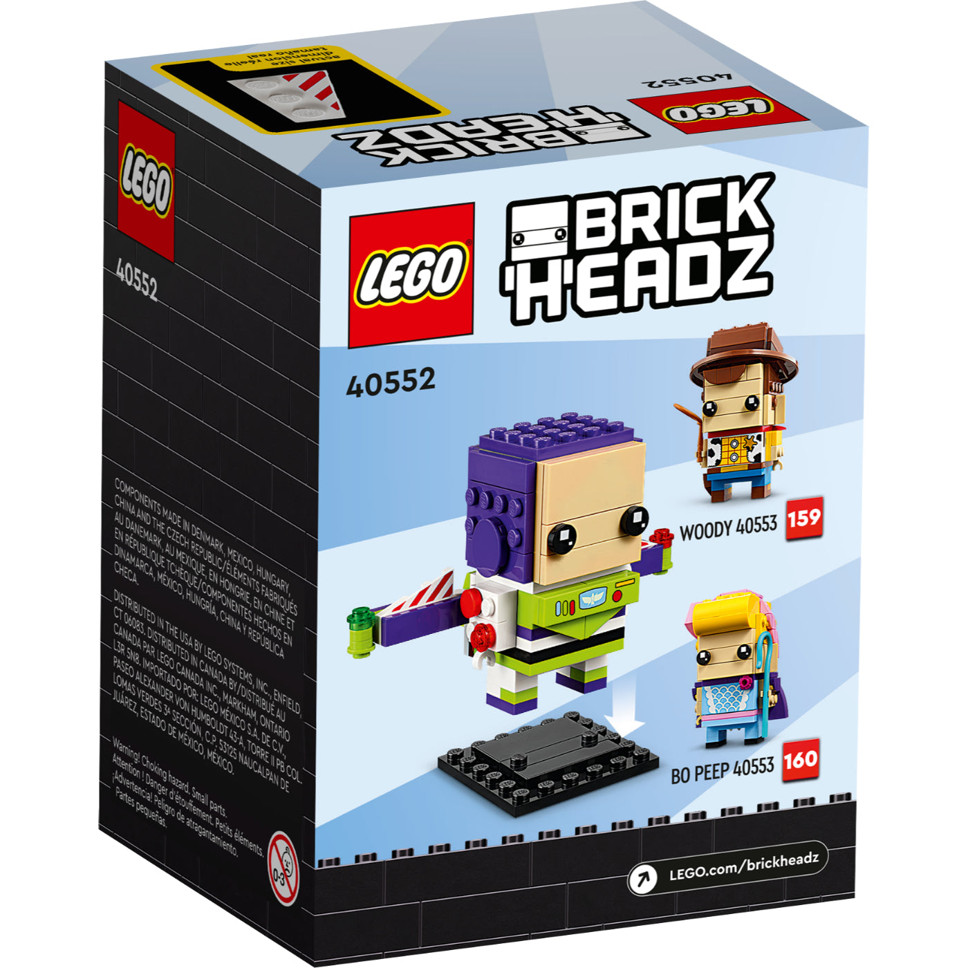 LEGO® BrickHeadz™ ǀ Disney y Pixar: Buzz Lightyear (40552)