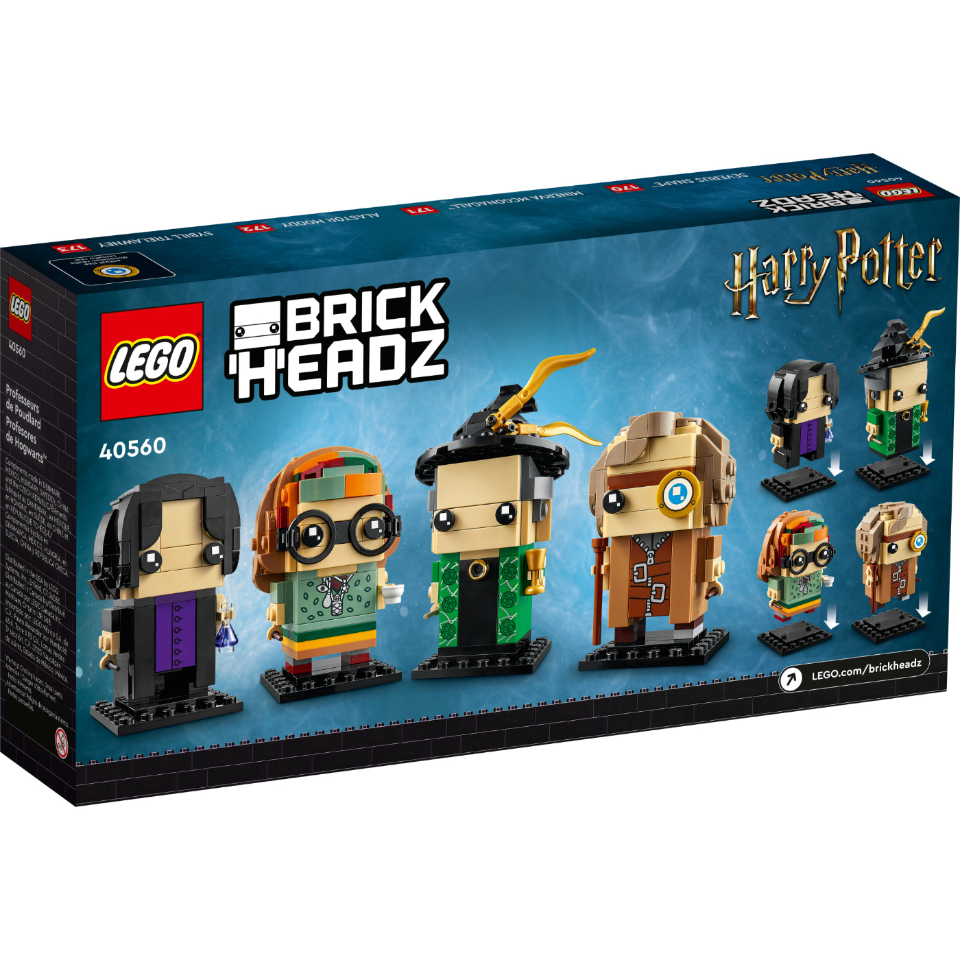 LEGO® BrickHeadz™: Profesores de Hogwarts™ (40560)