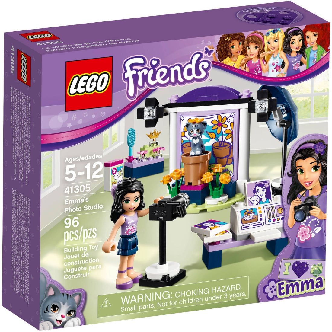 LEGO® Friends Estudio fotográfico de Emma (41305)