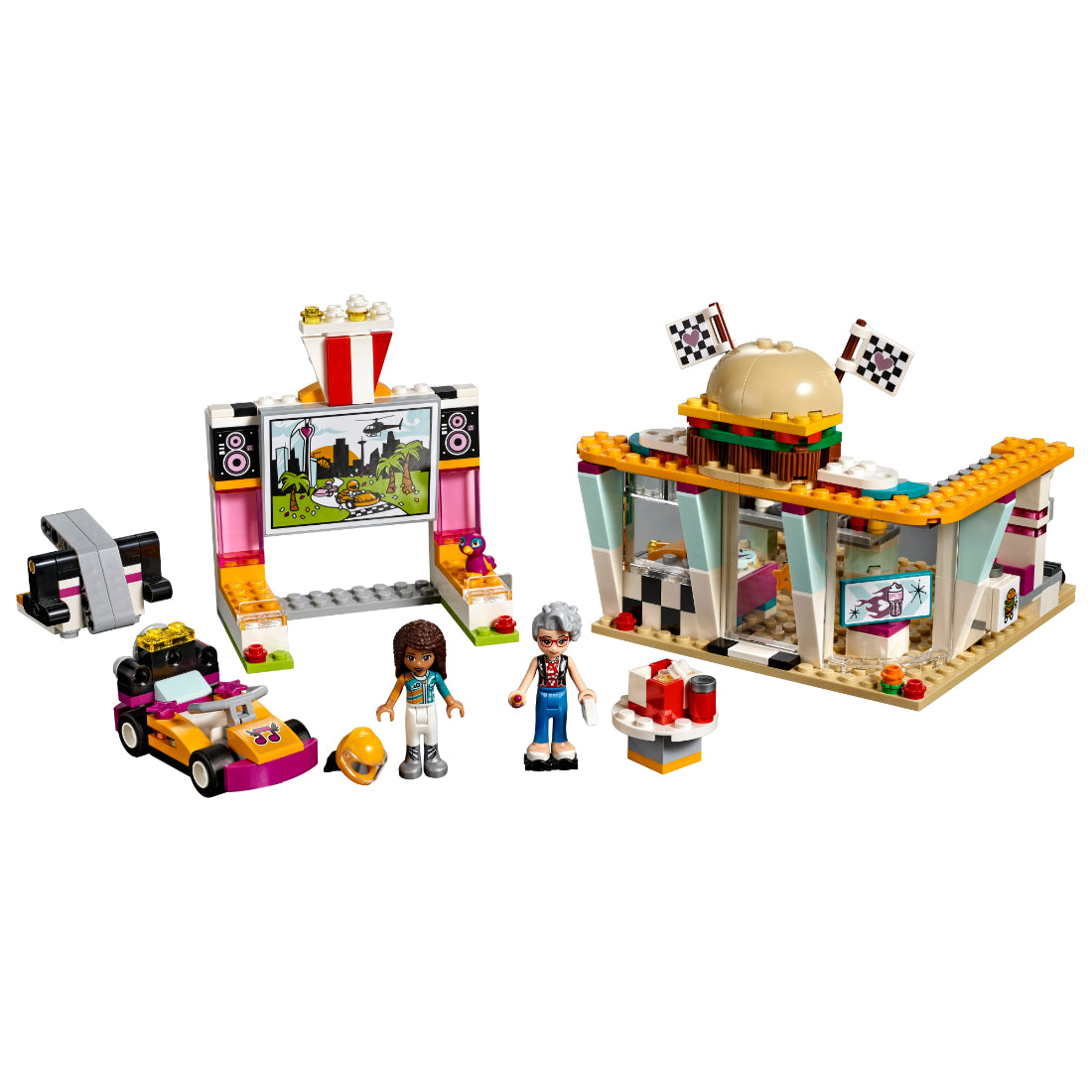 LEGO® Friends Cafetería de pilotos (41349)