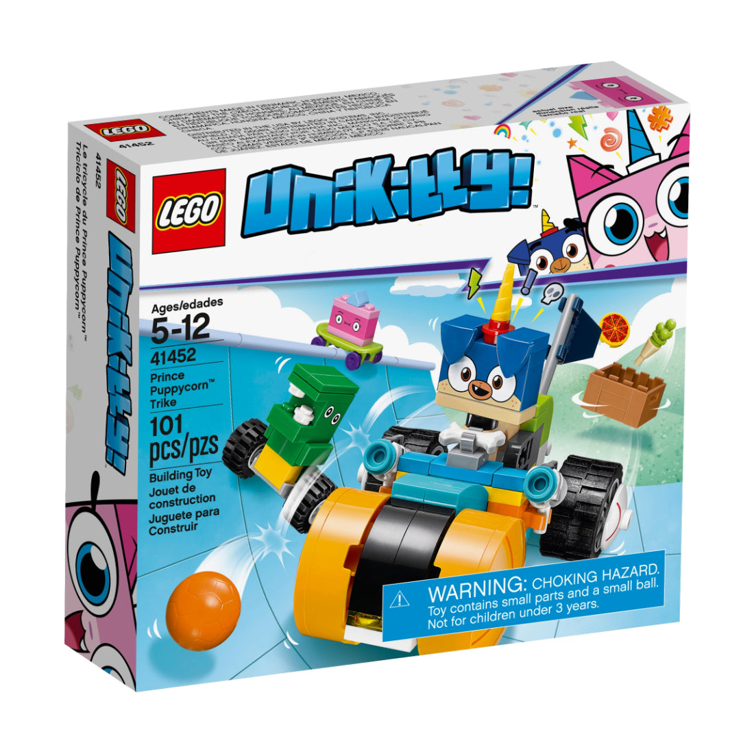 LEGO® Unikitty™! Triciclo del Príncipe Perricornio (41452)