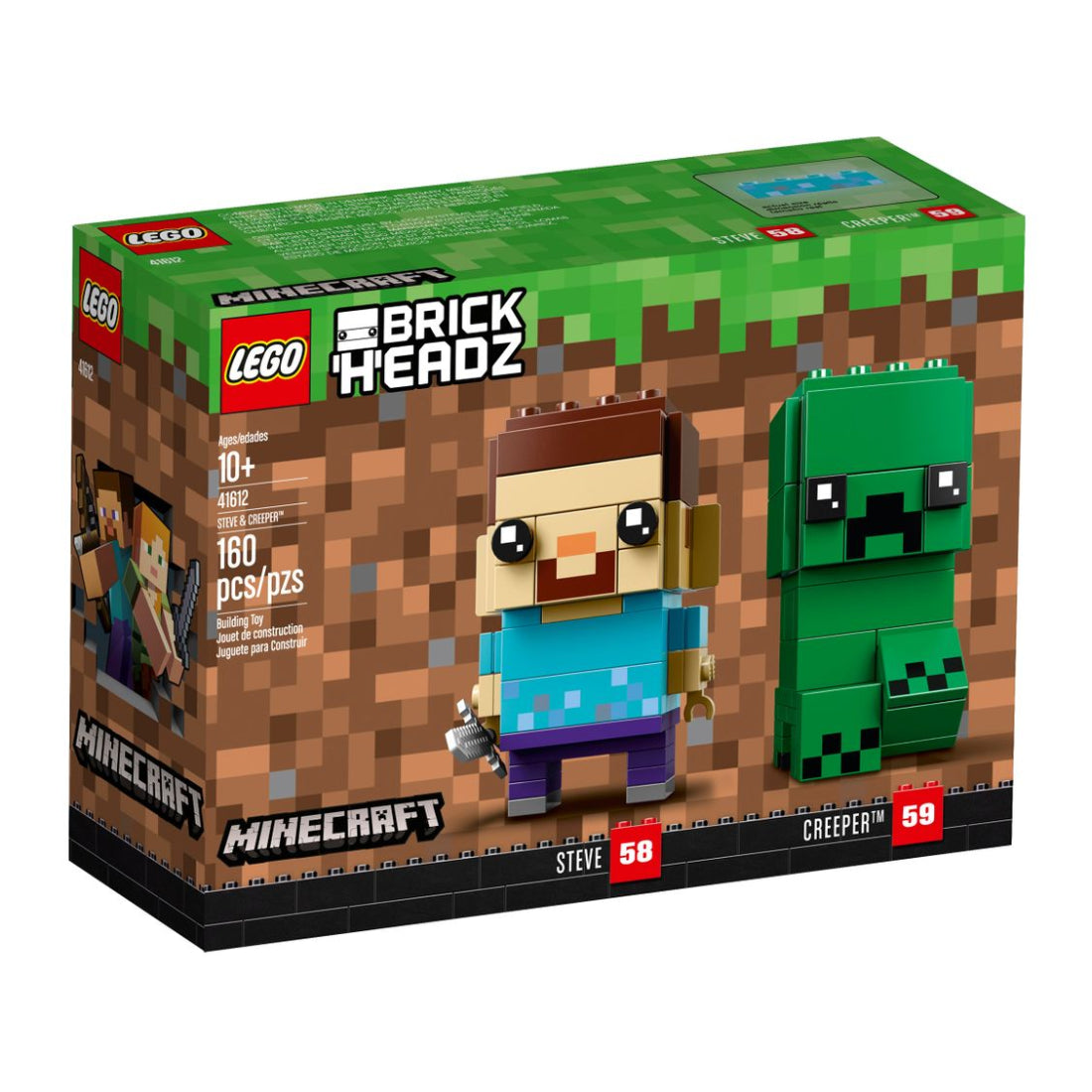 LEGO® BrickHeadz™ Steve y Creeper™ (41612)