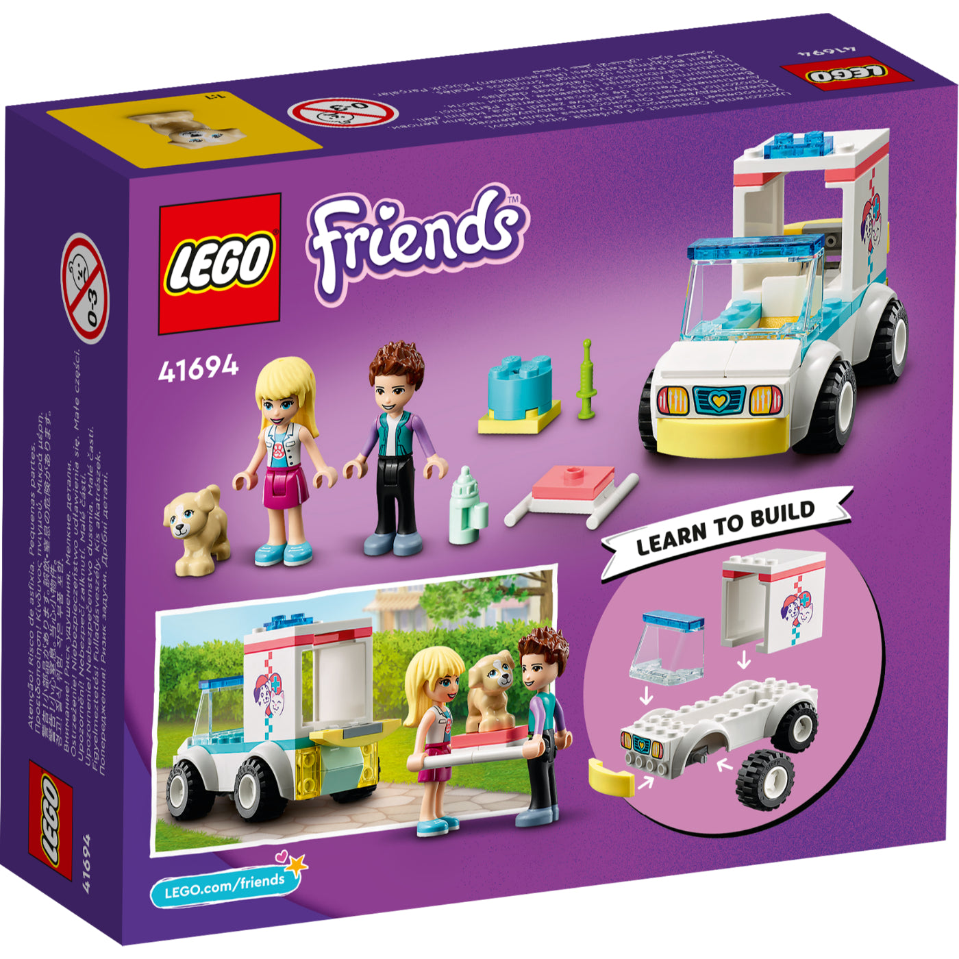 LEGO® Friends : Ambulancia de la Clínica de Mascotas (41694)