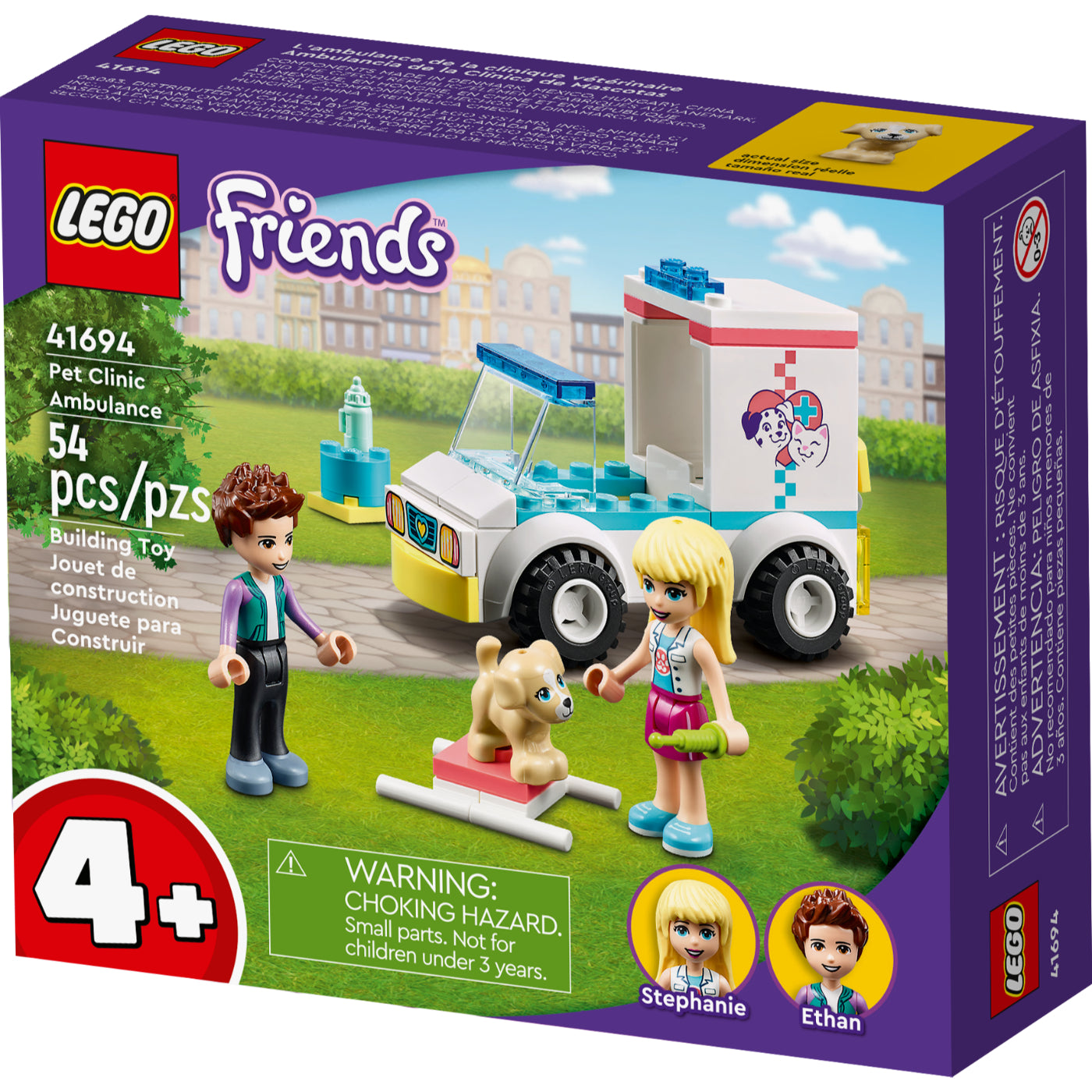 LEGO® Friends : Ambulancia de la Clínica de Mascotas (41694)