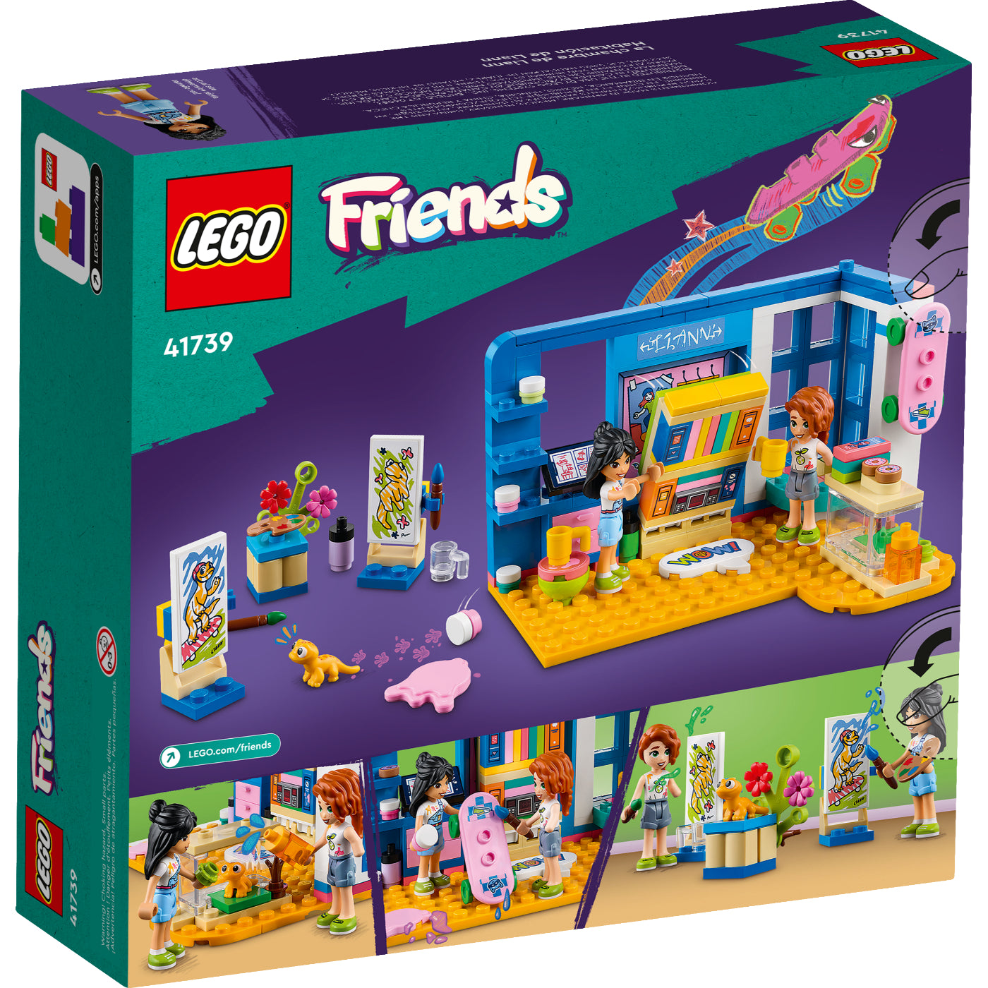 LEGO® Friends Habitación De Liann (41739)