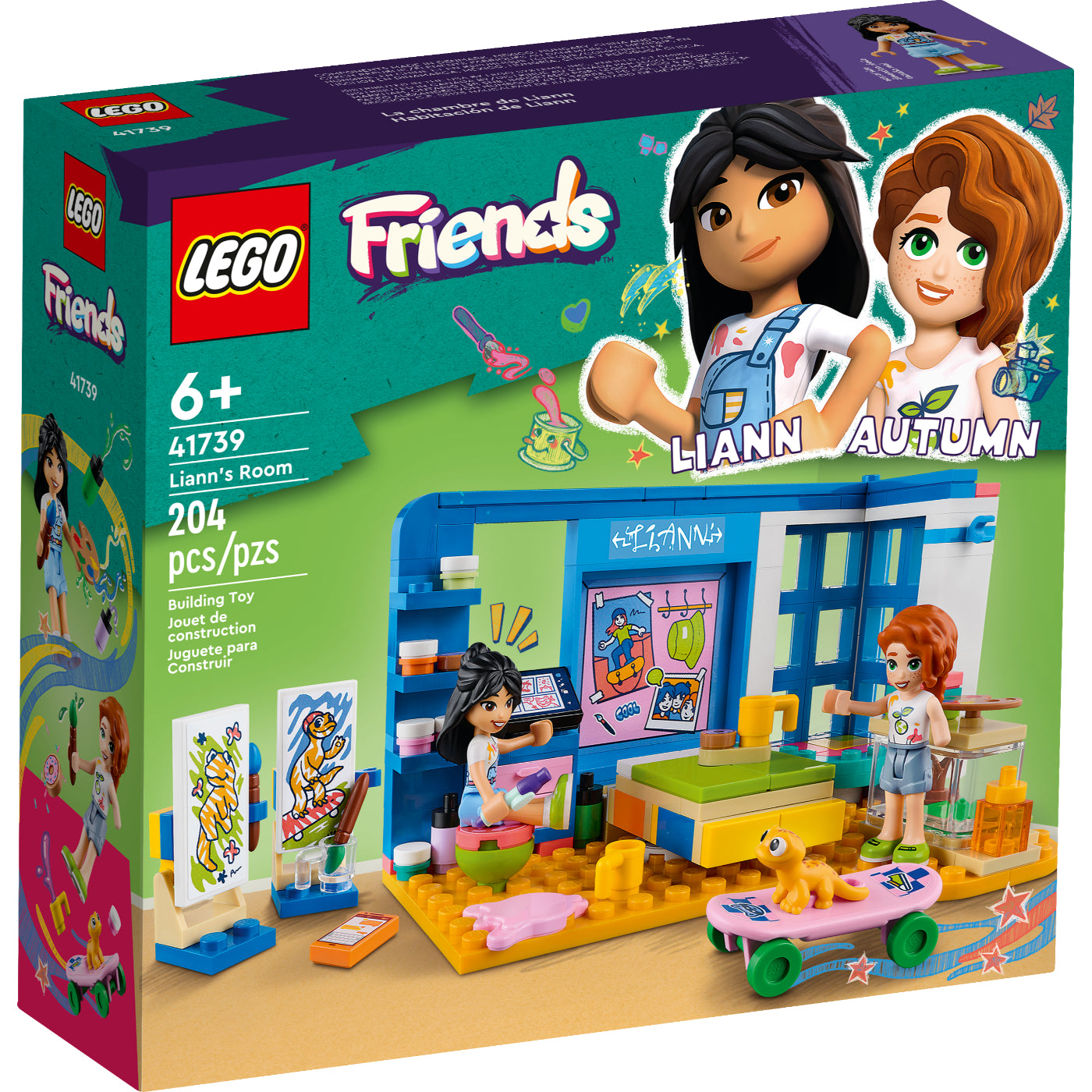 LEGO® Friends Habitación De Liann (41739)