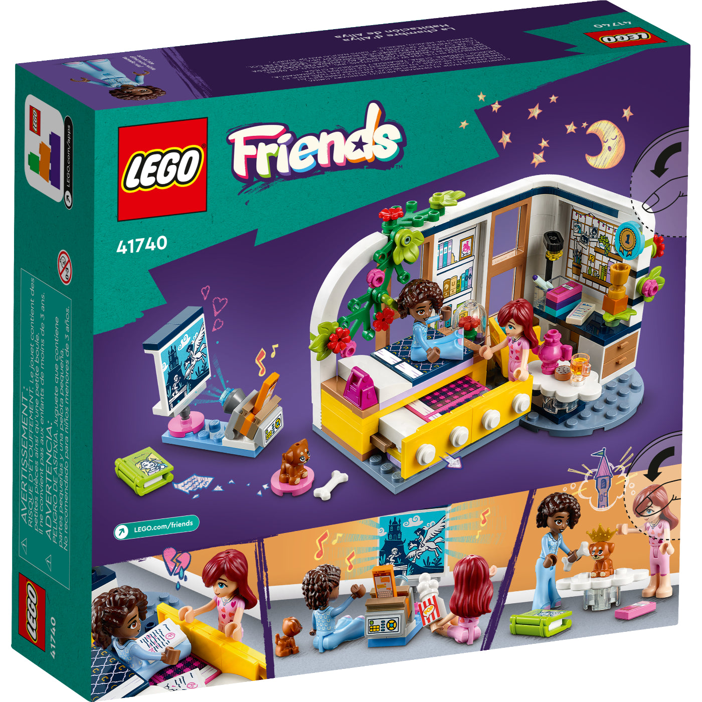 LEGO® Friends Habitación De Aliya (41740)