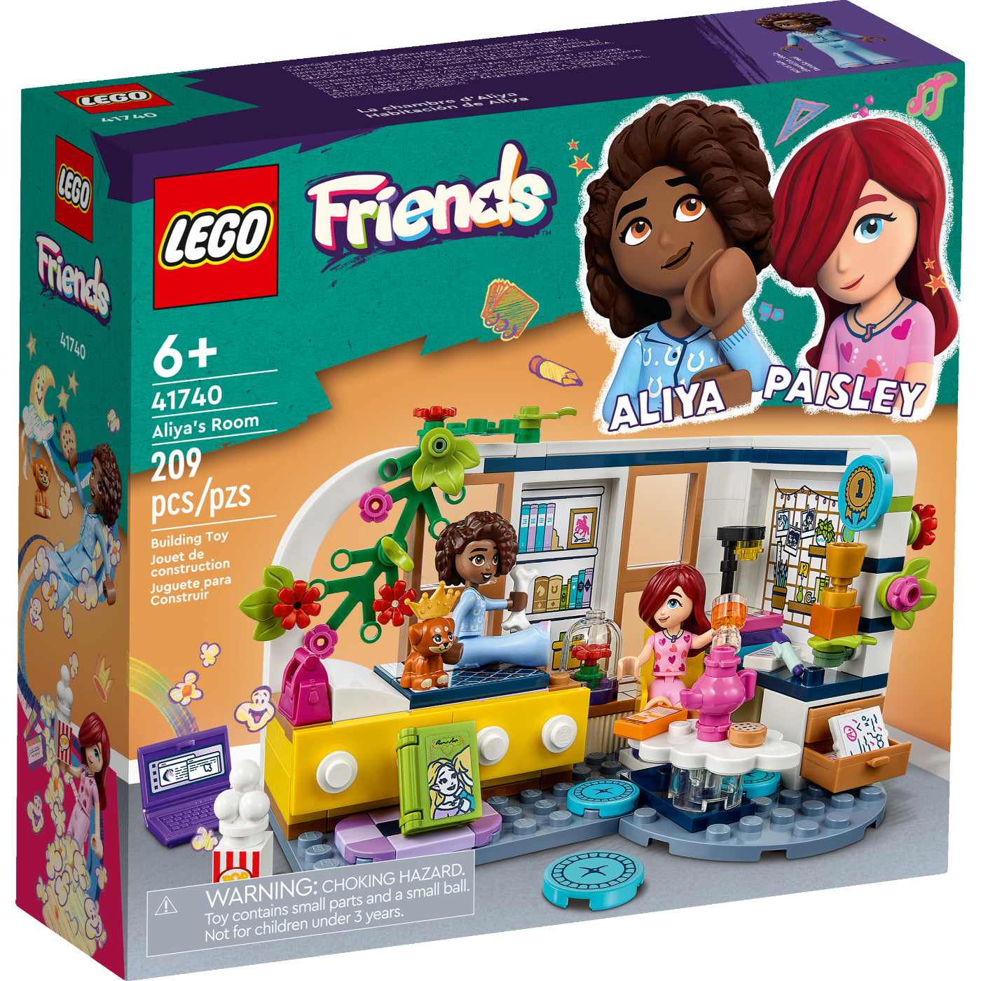 LEGO® Friends Habitación De Aliya (41740)
