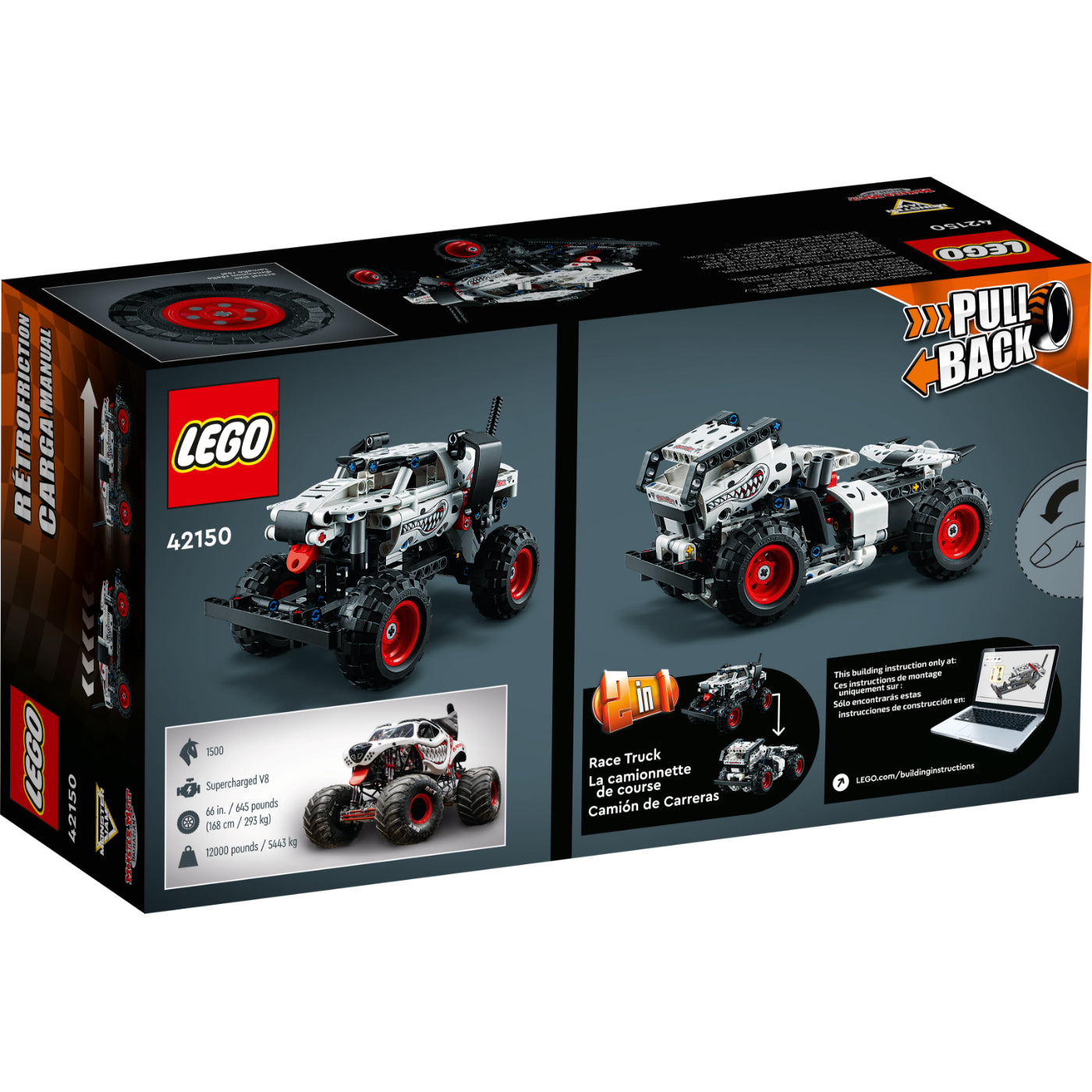 LEGO® Technic™ Monster Jam Monster Mutt™ Dalmatian (42150)
