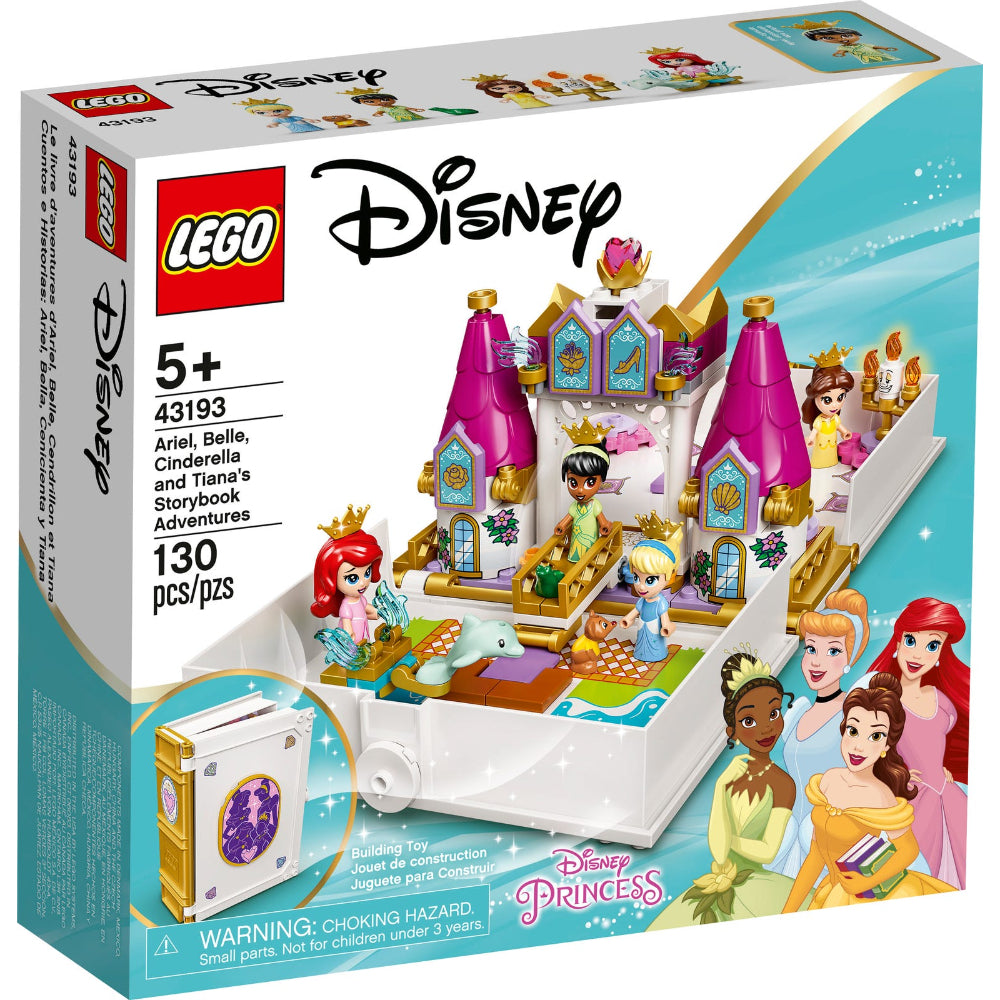 LEGO® Disney: Ariel, Bella, Cenicienta y Tiana (43193)