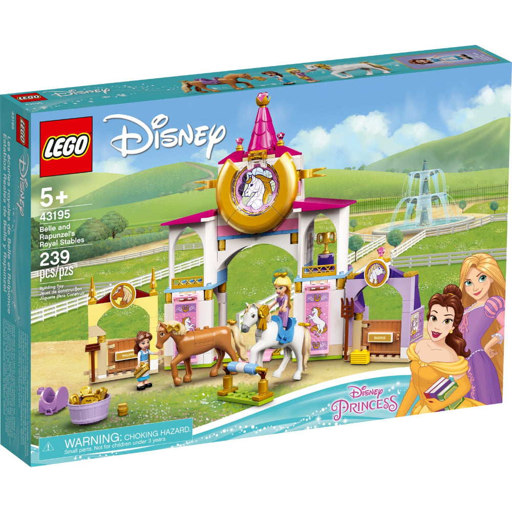 LEGO® Disney Establos Reales de Bella y Rapunzel (43195)