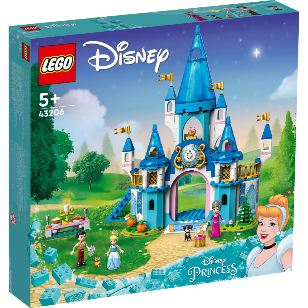 LEGO® Disney Castillo De Cenicienta Y El Príncipe Encantador (43206)