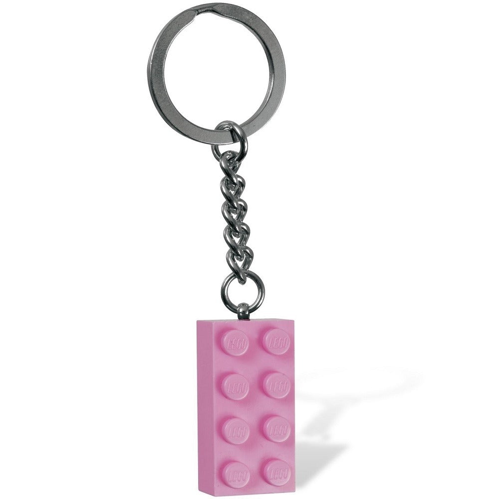 LEGO Llavero de Ladrillo Rosado (4638317)