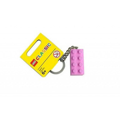 LEGO Llavero de Ladrillo Rosado (4638317)