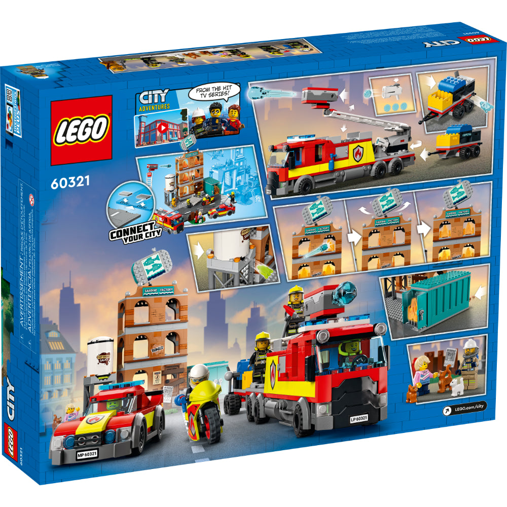 LEGO® City Cuerpo de Bomberos (60321)