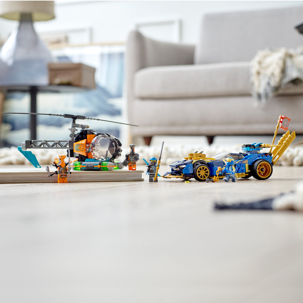 LEGO® NINJAGO® Deportivo EVO de Jay y Nya (71776)