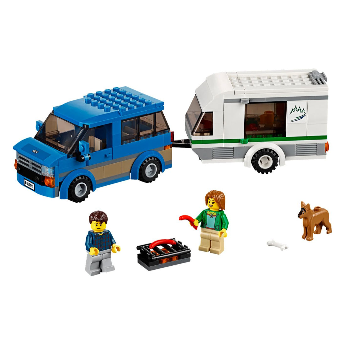 LEGO City Furgoneta y caravana (60117)