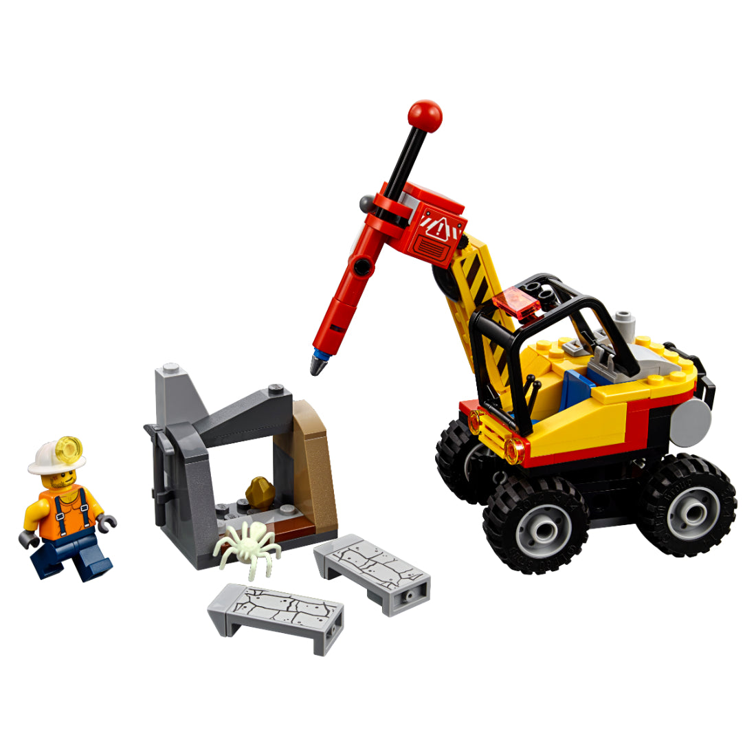 LEGO® City Mina: Martillo hidráulico (60185)
