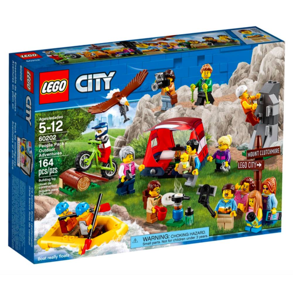LEGO® City Pack de minifiguras: Aventuras al aire libre (60202)