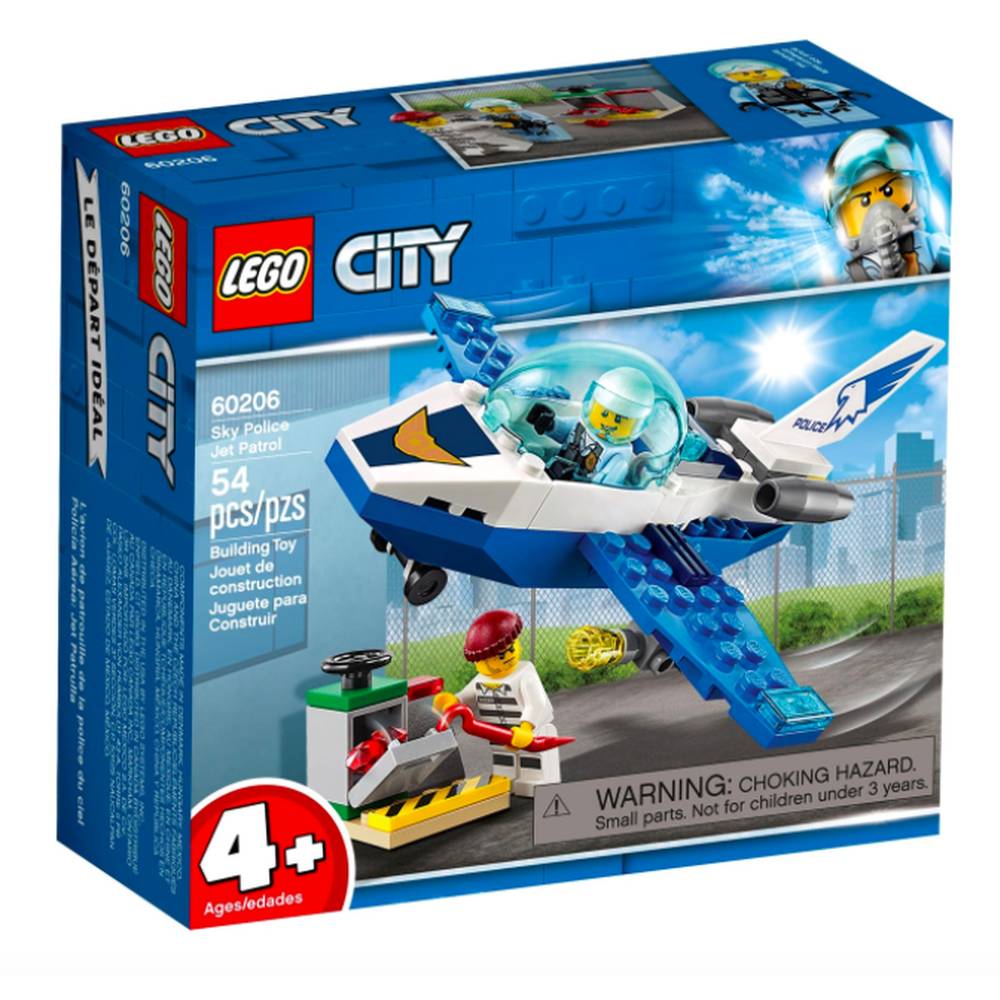 LEGO® City Policía Aérea Jet Patrua (60206)