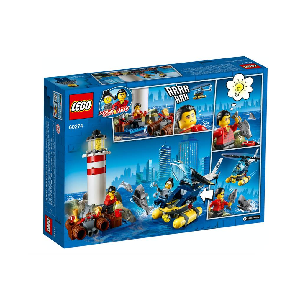 LEGO® City Policía de Élite Detención en el Faro (60274)